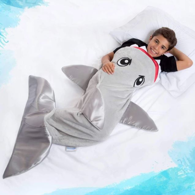 Kids Comfortable Shark or Mermaid Blanket