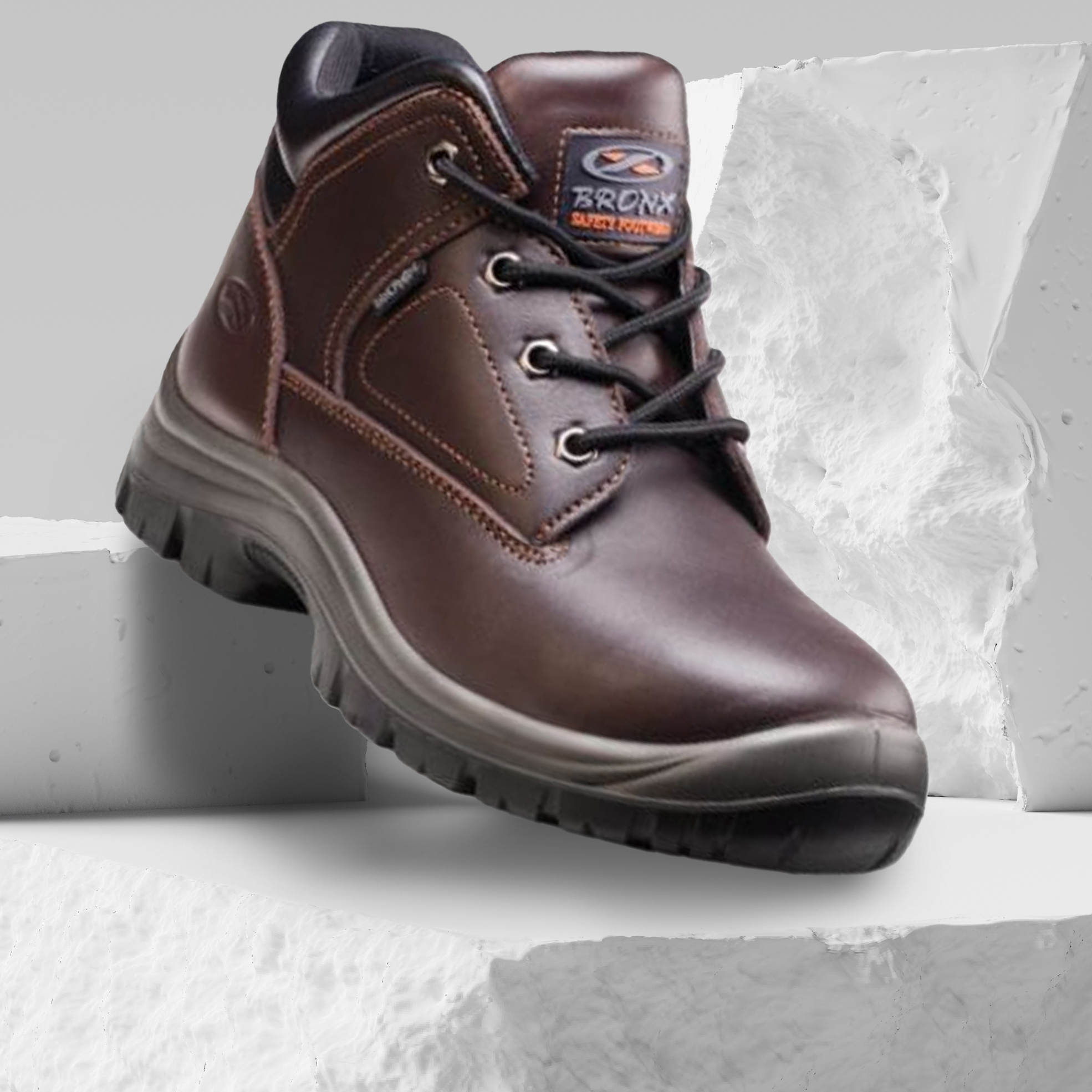 Unisex Volcano High Lace-Up Safety Boots