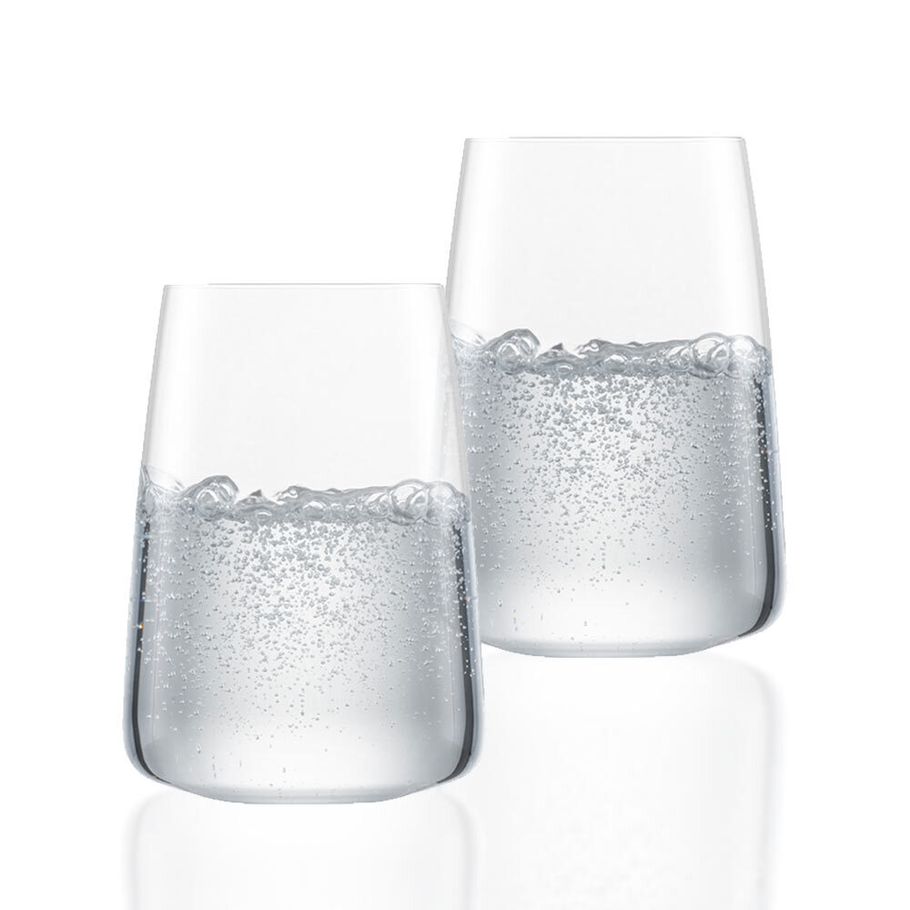 Set of 2, 530ml Mouth Blown Tumblers