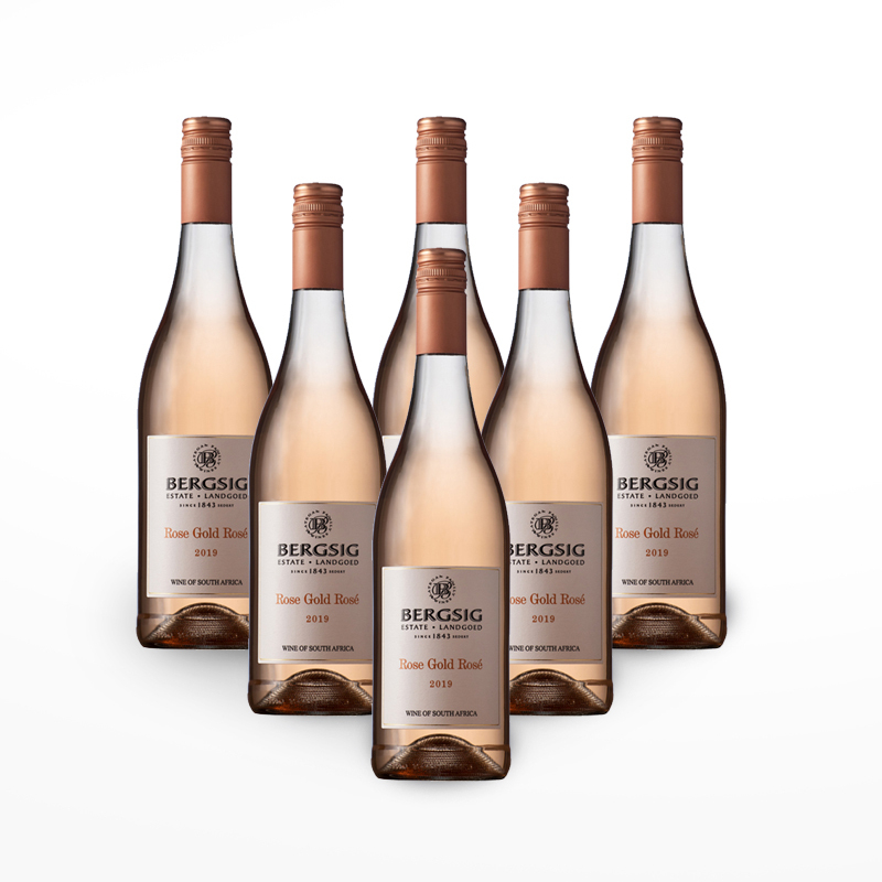 Rose Gold Rosé 2019 (R66.50 Per Bottle, 6 Bottles)