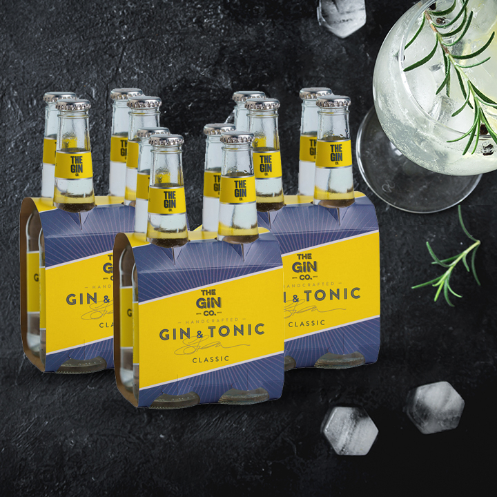 275ml Ready To Drink Classic Gin & Tonics (R18.35 Per Bottle, 12 Bottles)