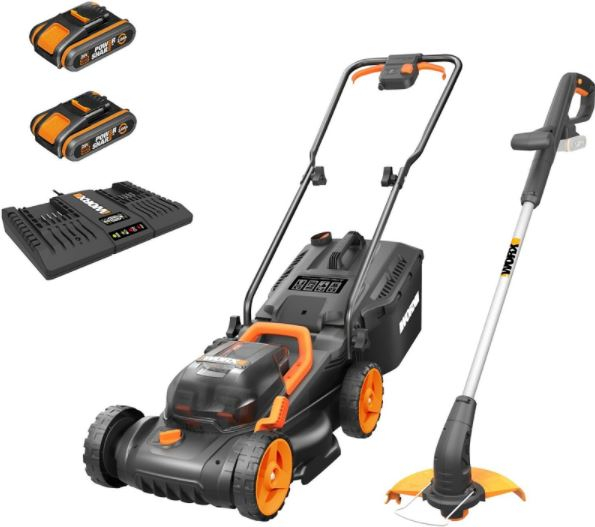 40V Power Share Lawn Mower and Trimmer Kit