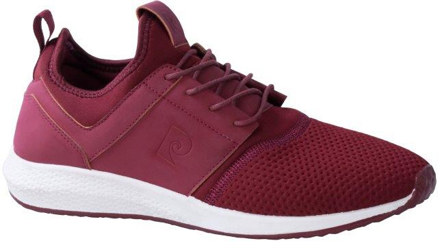 Men's Red Slip on PU Fashion Trainers