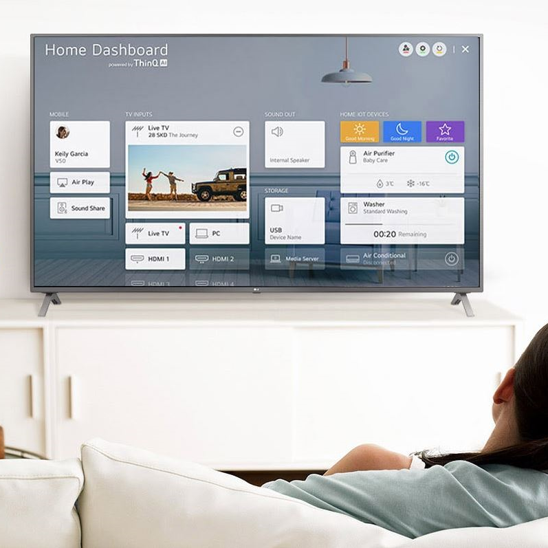 55" 4K UHD Smart Digital TV (Model: 55UN7100)