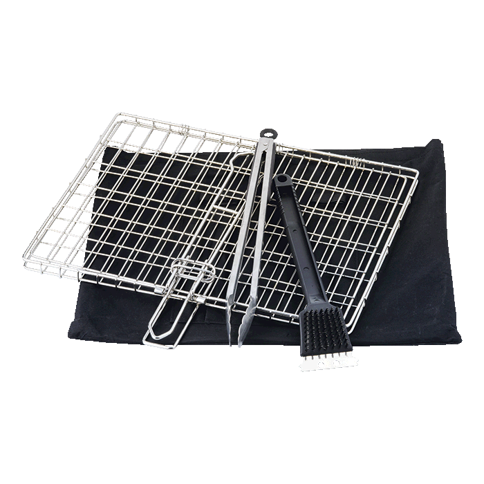 3-Piece Braai Set With Carry Bag