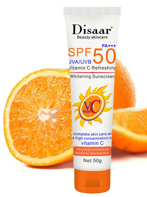 SPF50 Beauty Skincare Vitamin C Refreshing Cream