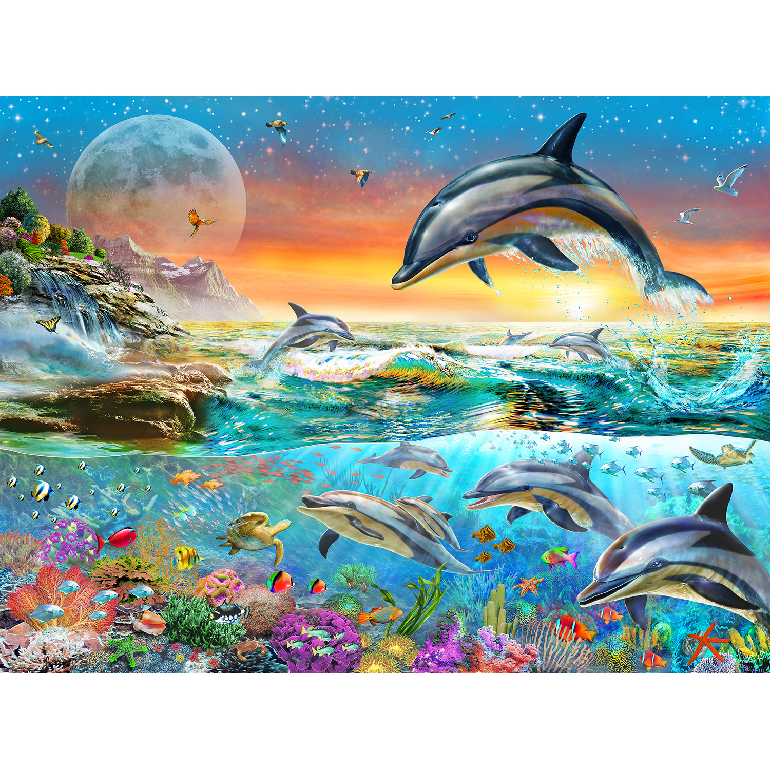 1000-2000 Piece Adult Novelty Puzzles Wonder Collection