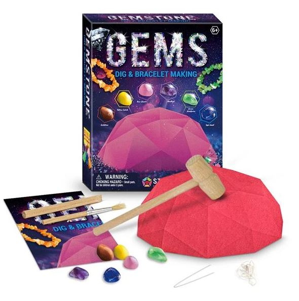 Junior Archaeology Dig Kit and Bracelet Set