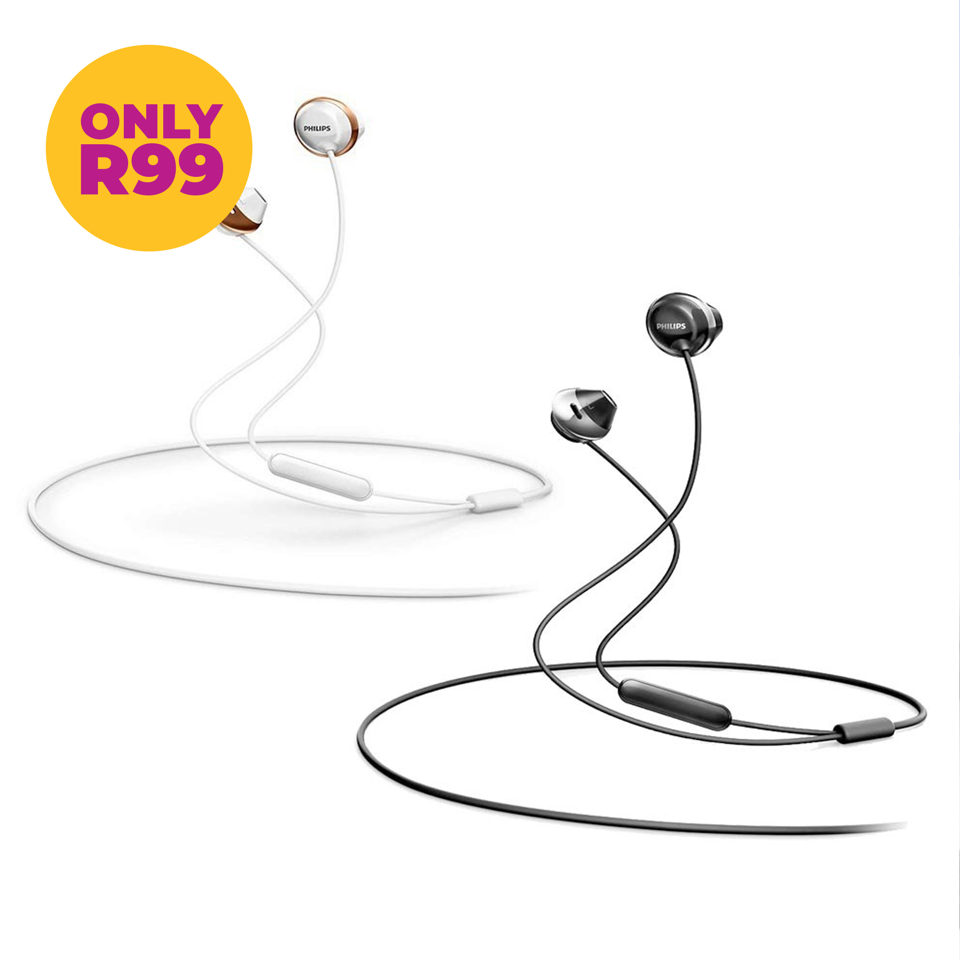 Flite Earphones with Mic (Model: SHE4205)