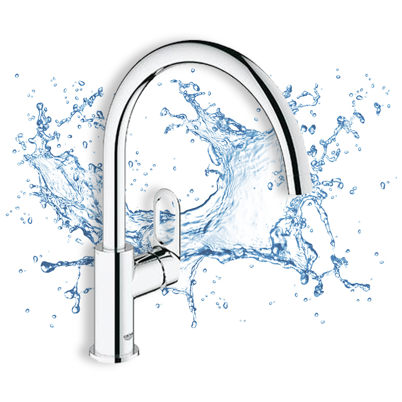 BauLoop Single-lever 1/2″ Basin Mixer