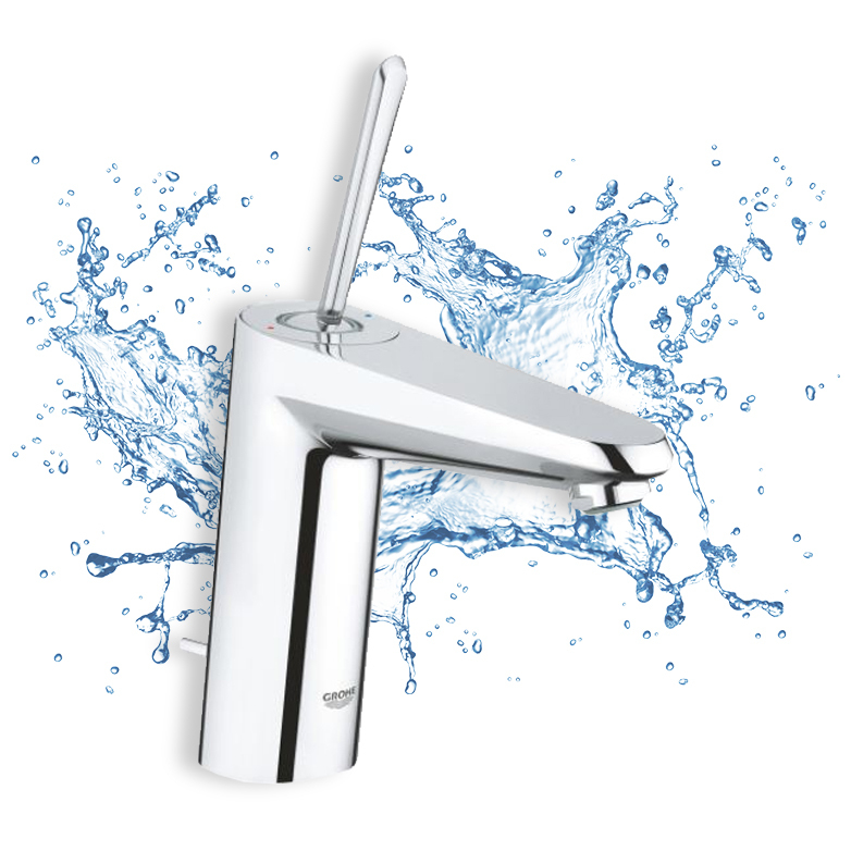 EuroDisc Joy Medium Height Single-Lever Basin Mixer 1/2"