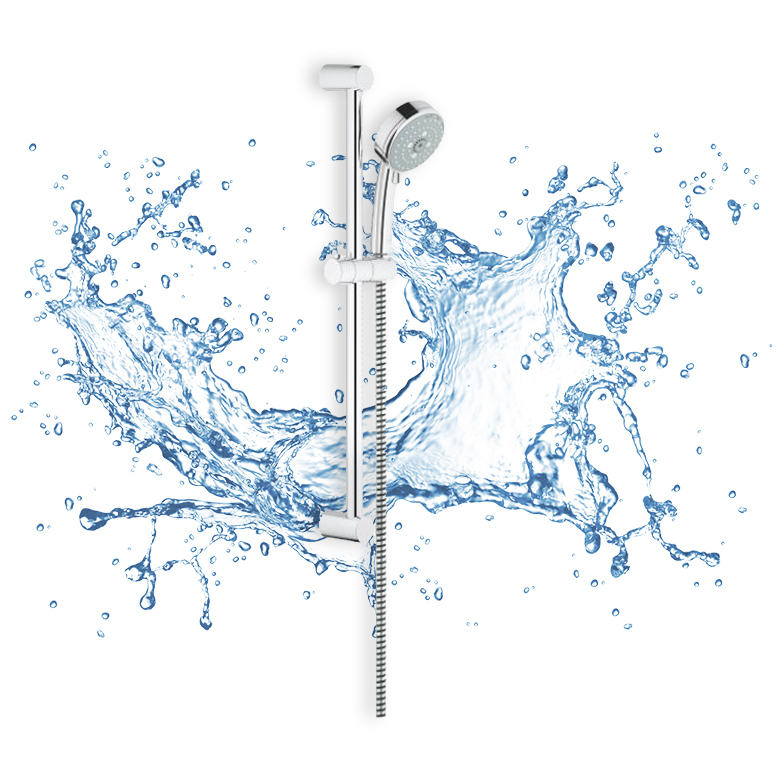 Tempesta Cosmopolitan 100 Shower Rail Set 3 Sprays