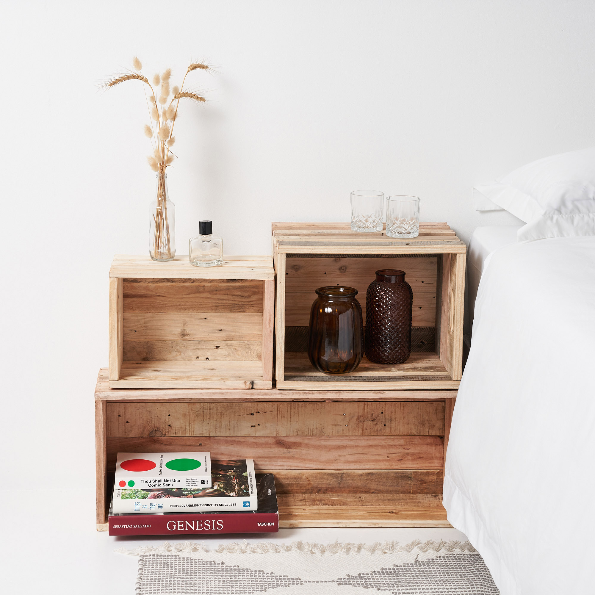 Reclaimed Wooden Barn Crate