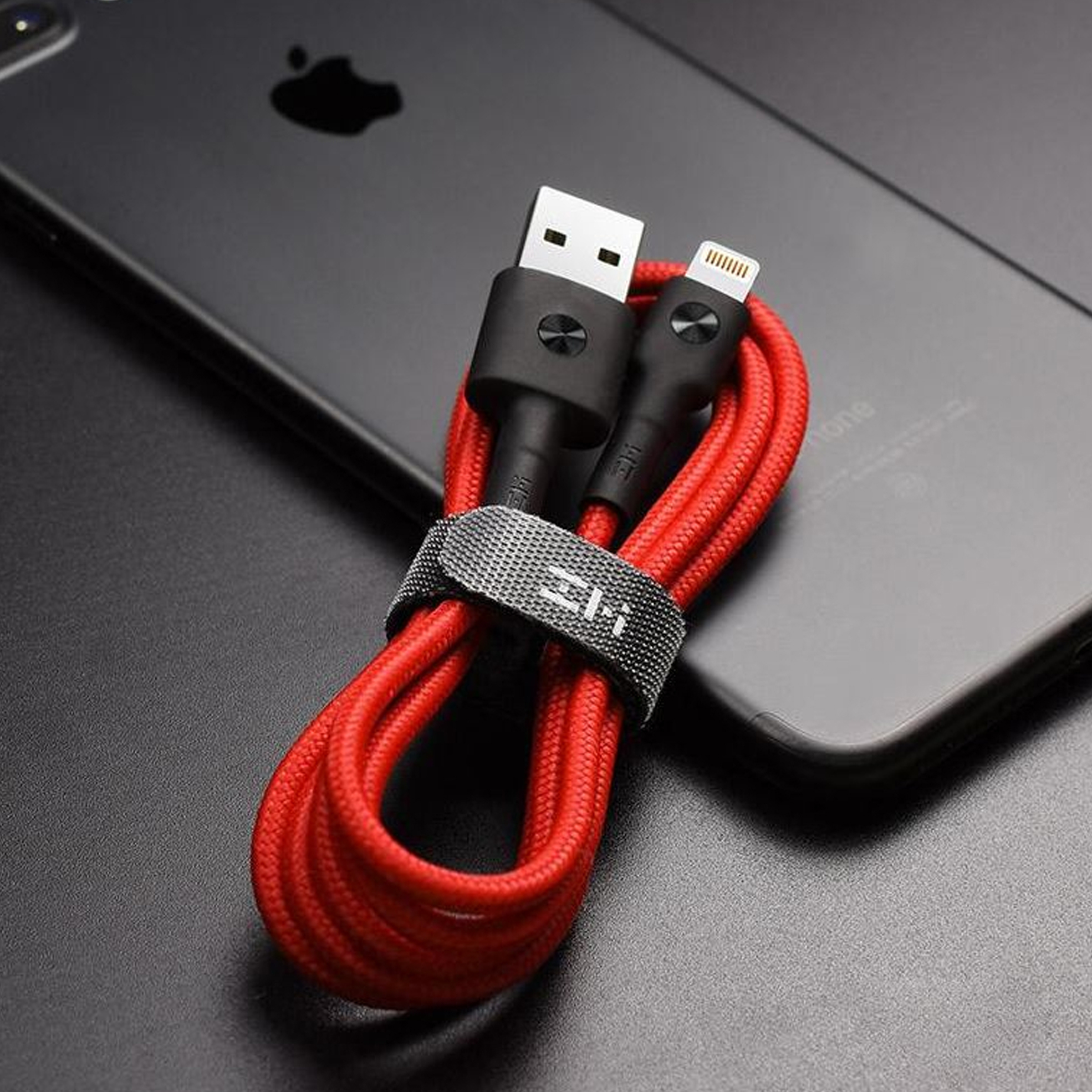 2.4A USB Type-A to MFi Lightning Premium Braided Nylon Cable