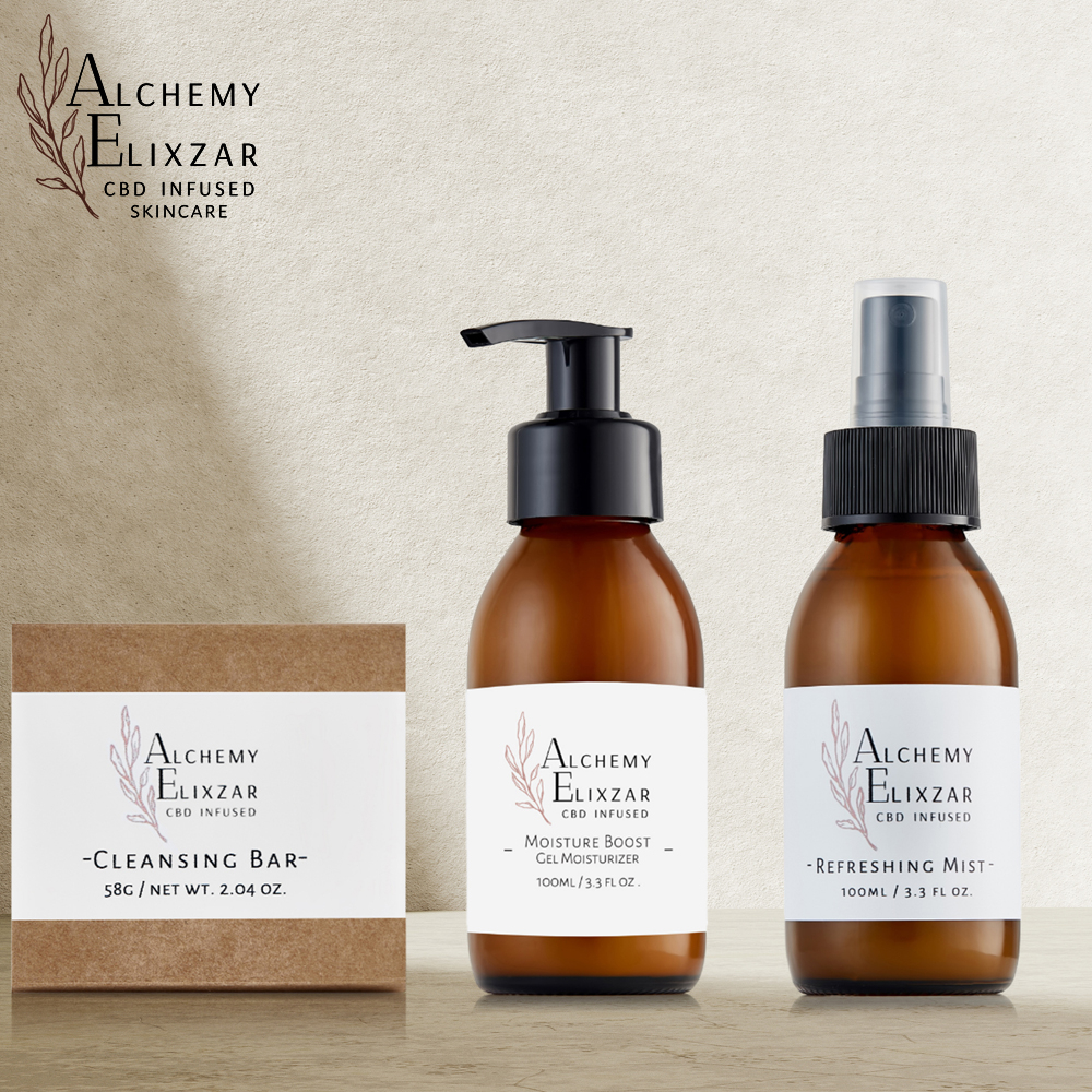 Pack of 3 Nourishing Vegan Oily Skin Solution Bundle