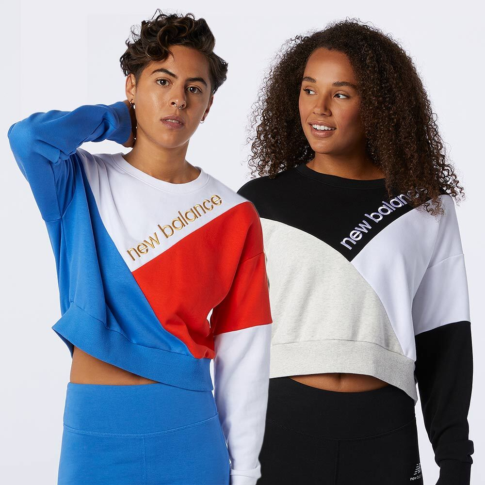 Ladies Athletics Village Crew Pullover