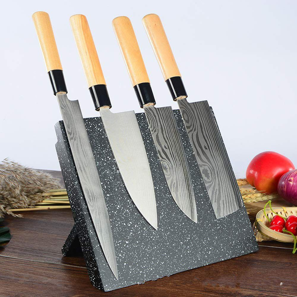 Knives are not included.