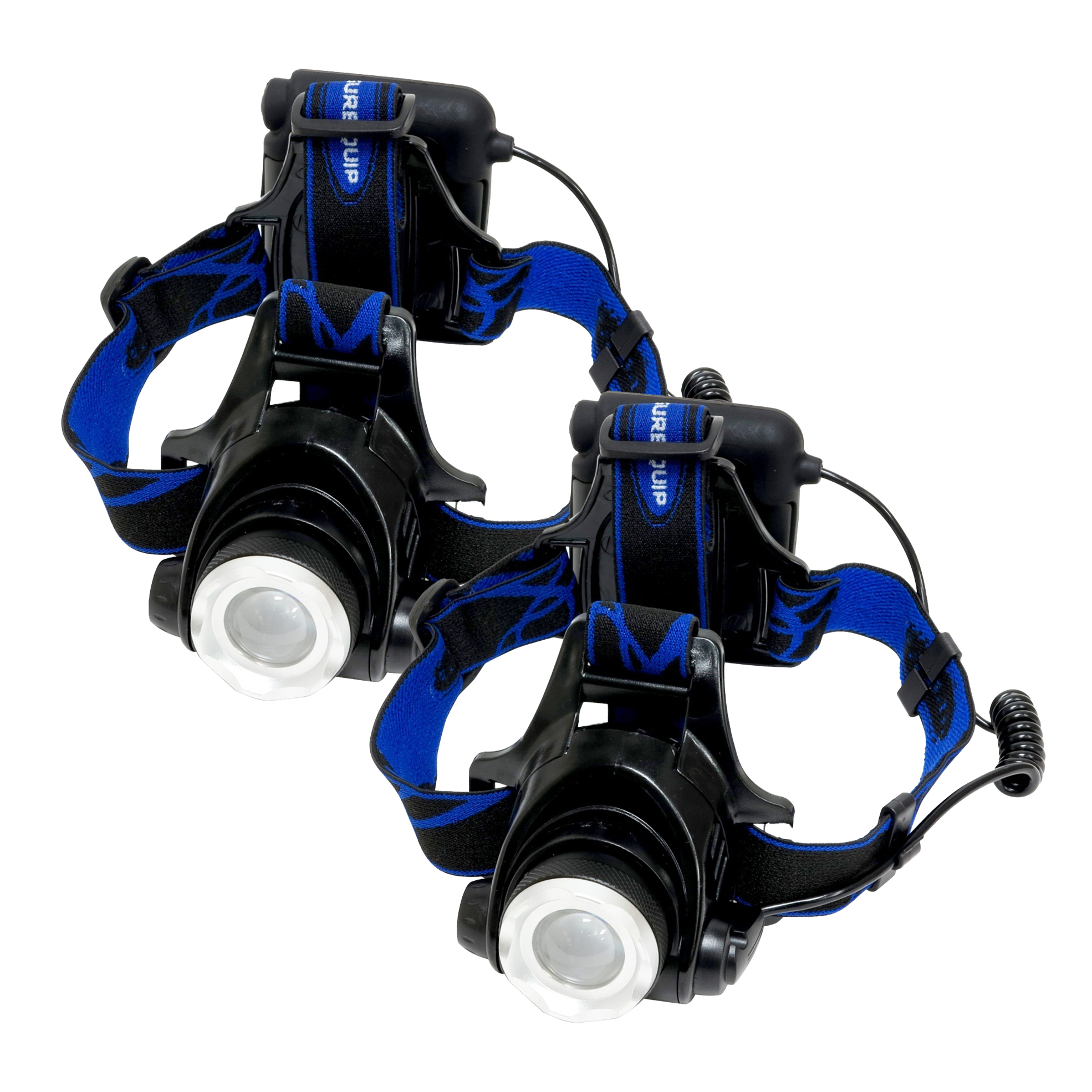 Pack of 2 5W 400 Lumen Focus Beam Headlamps