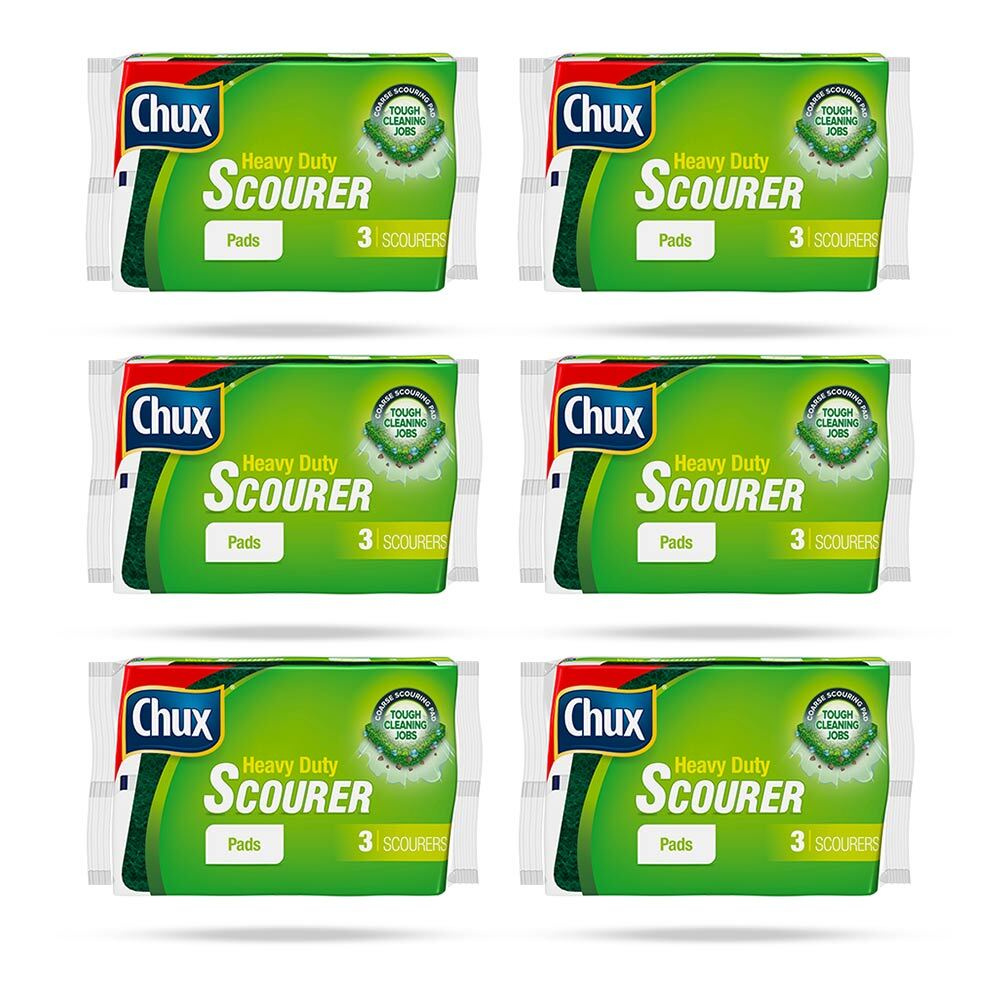 Pack of 6 HD Scourer Pads