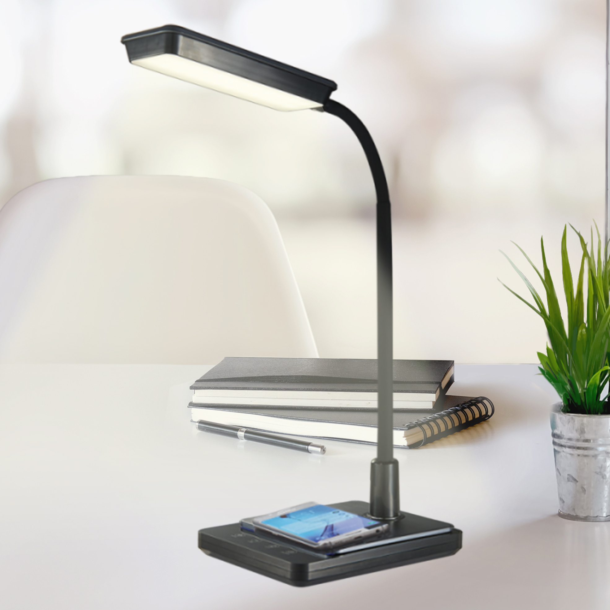 LED Desk Lamp with Touch Sensor Switch