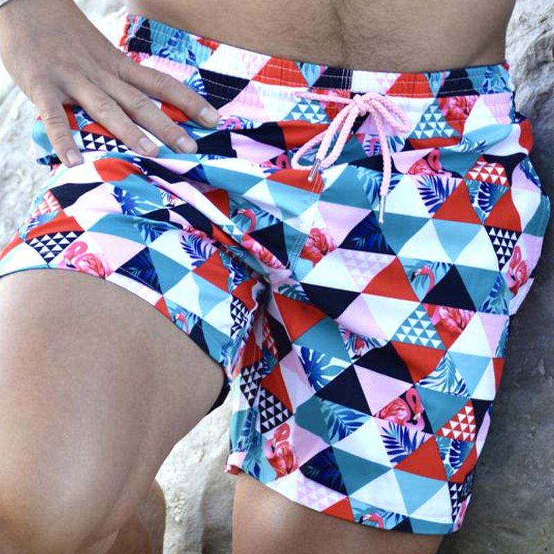 Men's Printed Swim Shorts