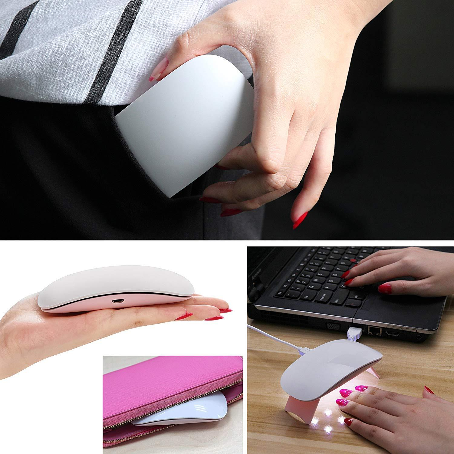 6W UV/LED Mini Portable Nail Curing Lamp