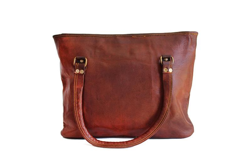 Genuine Leather Tote Bag