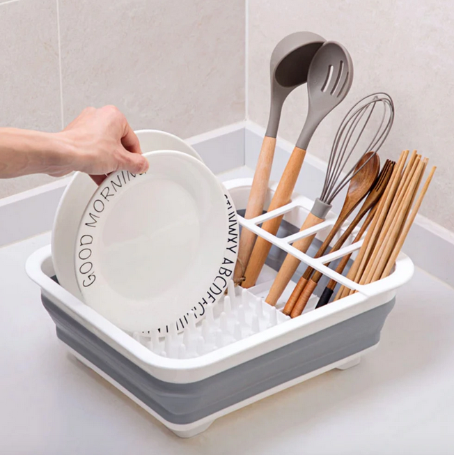 Collapsible Non-Slip Dishrack