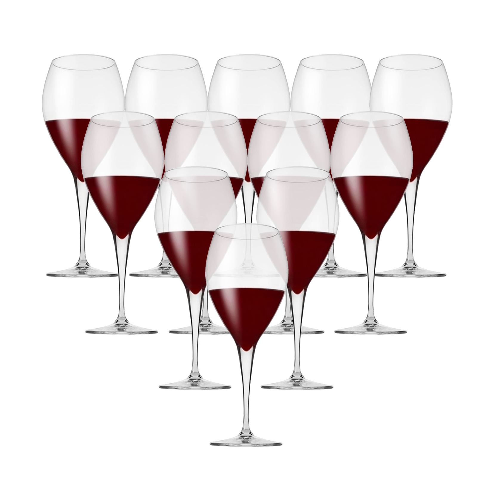 Set of 12 445ml Monte Carlo Red Wine Glasses