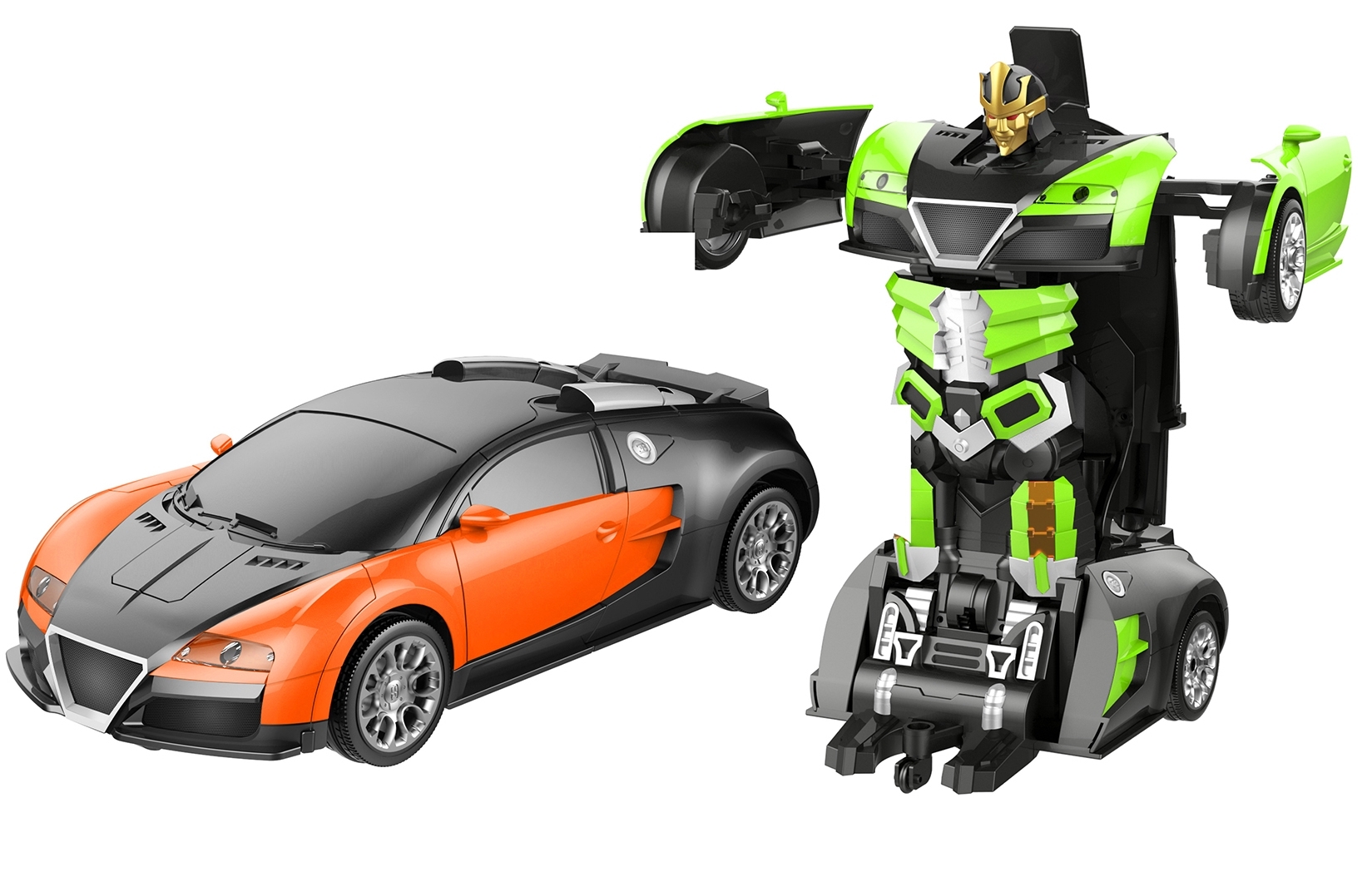 Orange (Left) and Green (Right)