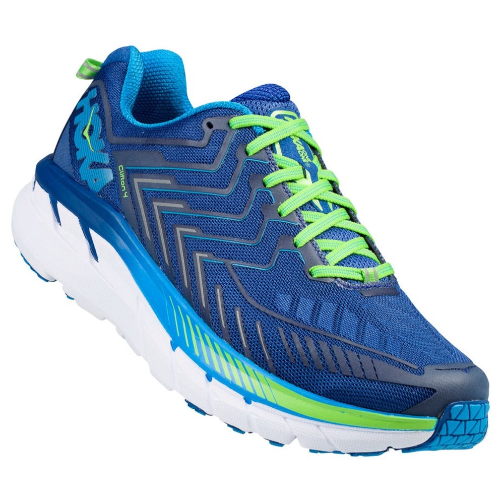 Men's Clifton 4 True Blue Jasmin Road Running Shoes