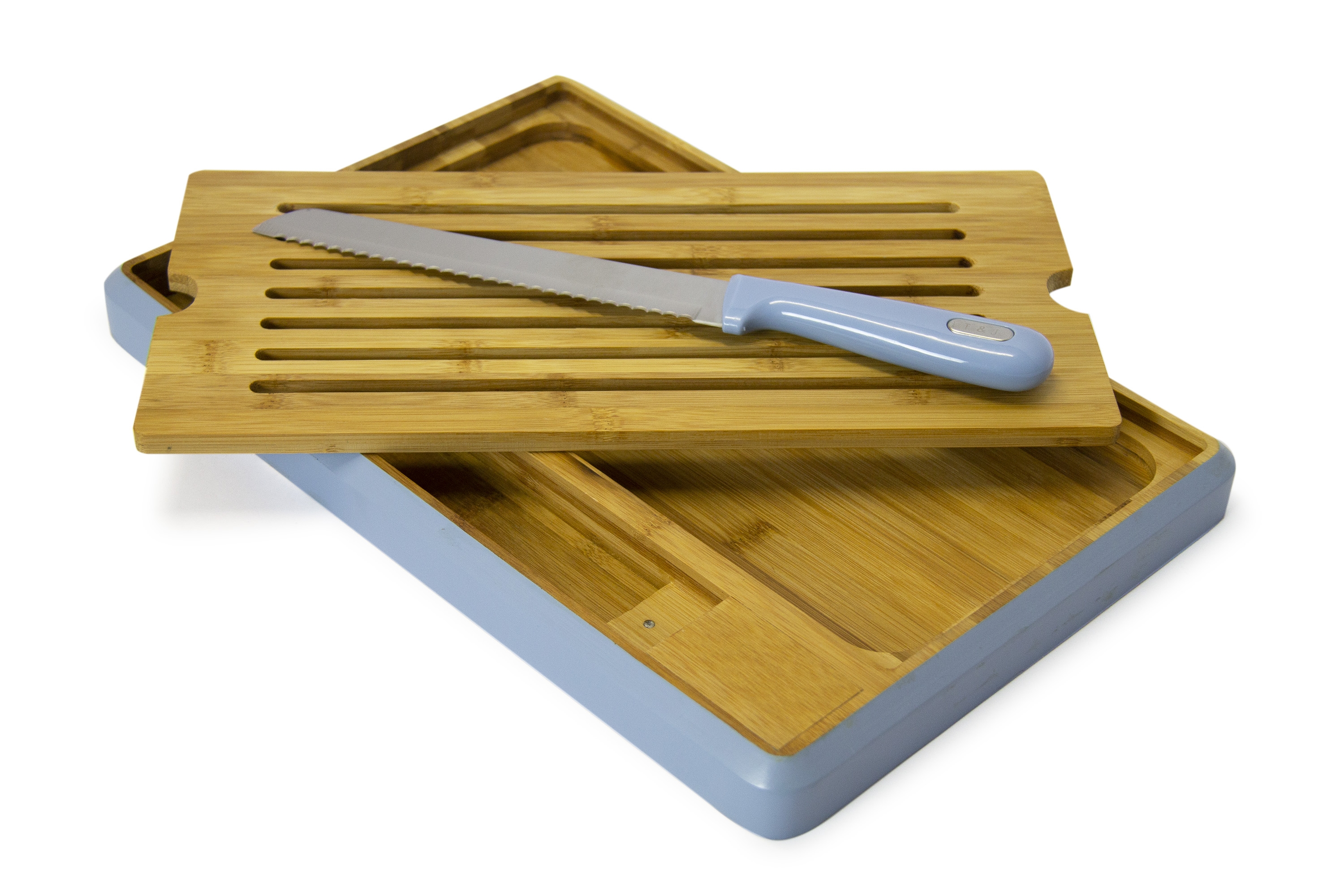 Bamboo Bread Board with Knife