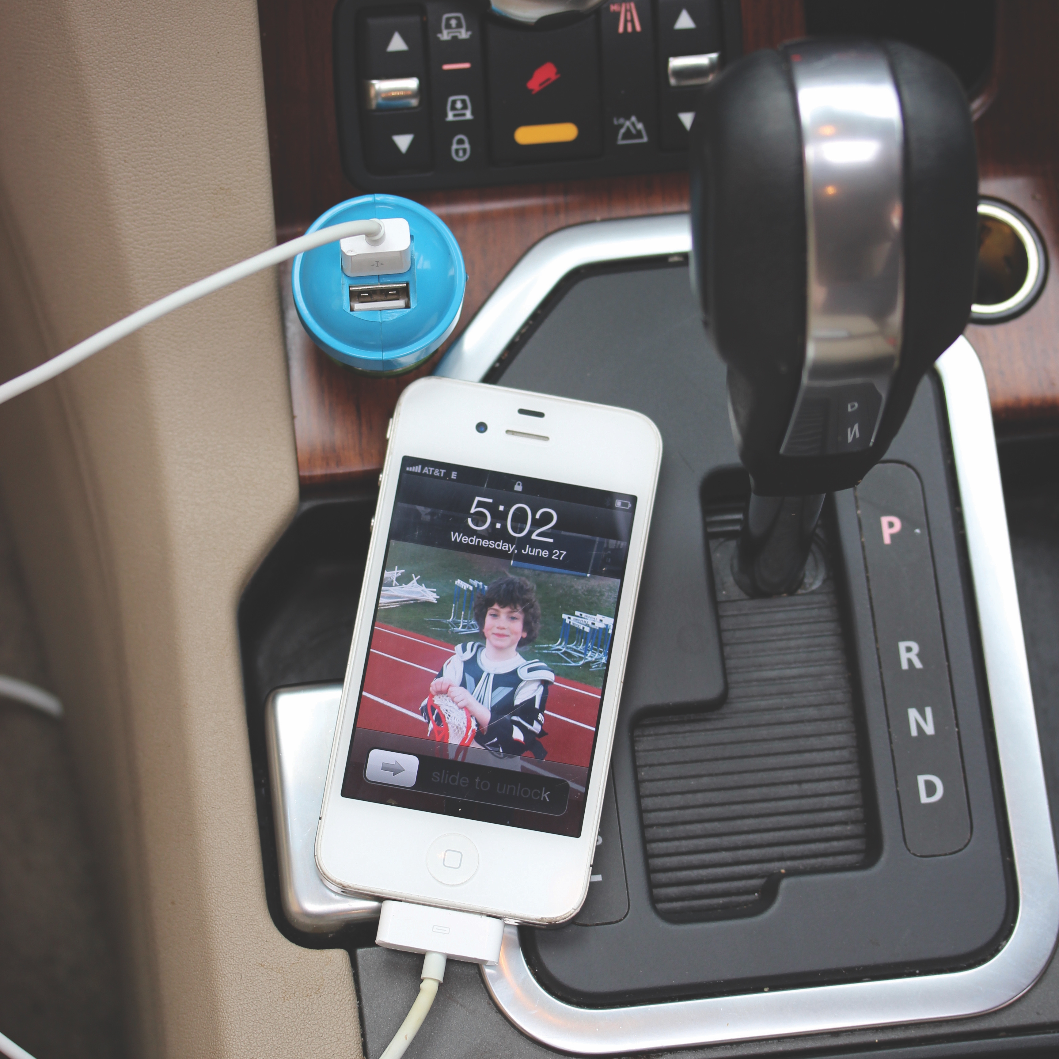 Blue- iPhone and cable not included