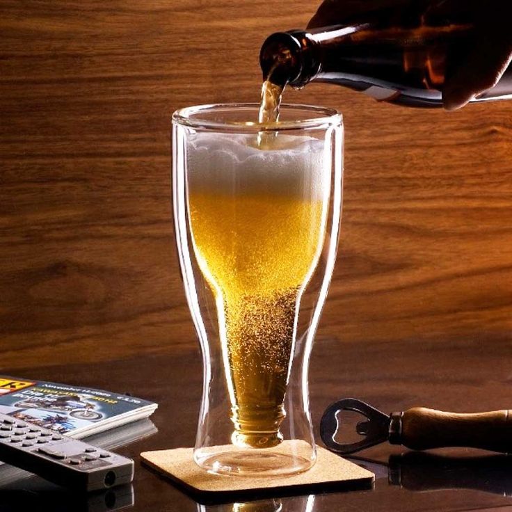 Set of 2 Gravity Beer Glasses