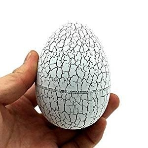 White Egg with Yellow Tamagotchi