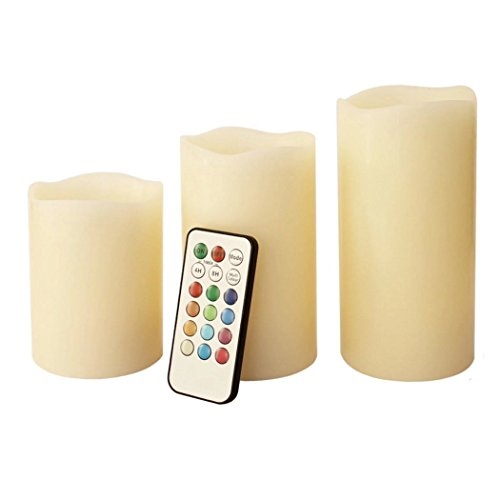 Decorative LED Wax Flameless Candles
