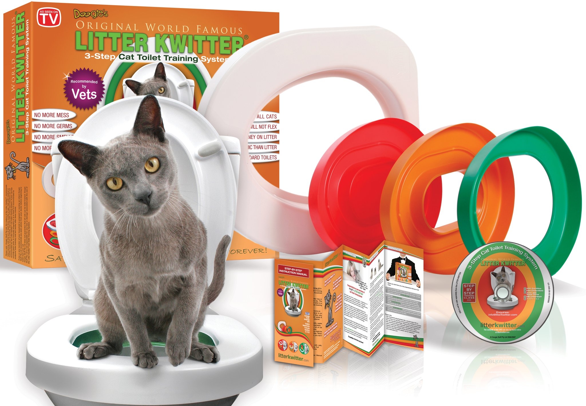 The Original Patented Cat Toilet Training System
