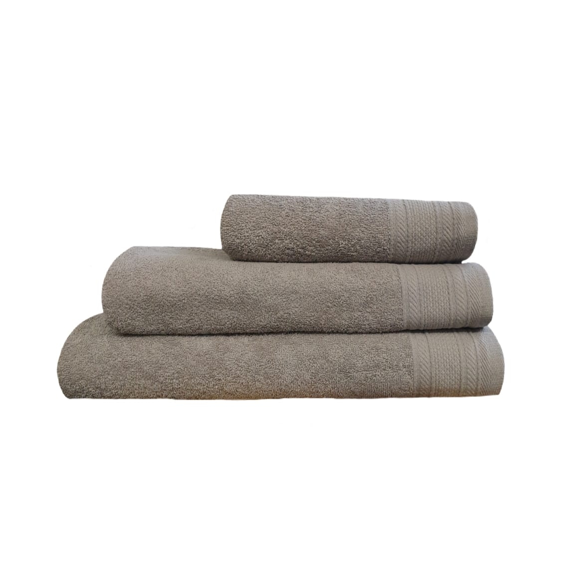 1 x Hand Towel, 1 x Bath Towel and 1 x Bath Sheet