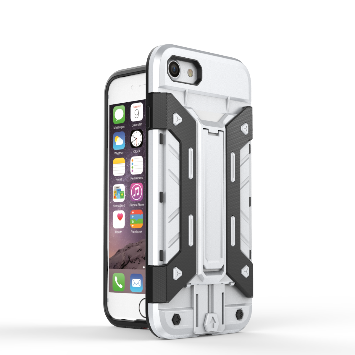 Kickstand Case for iPhone 7/8 with Credit Card Slot