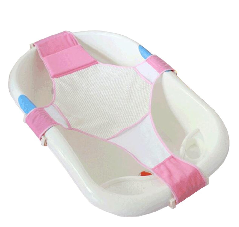 Pink Baby Bath Net