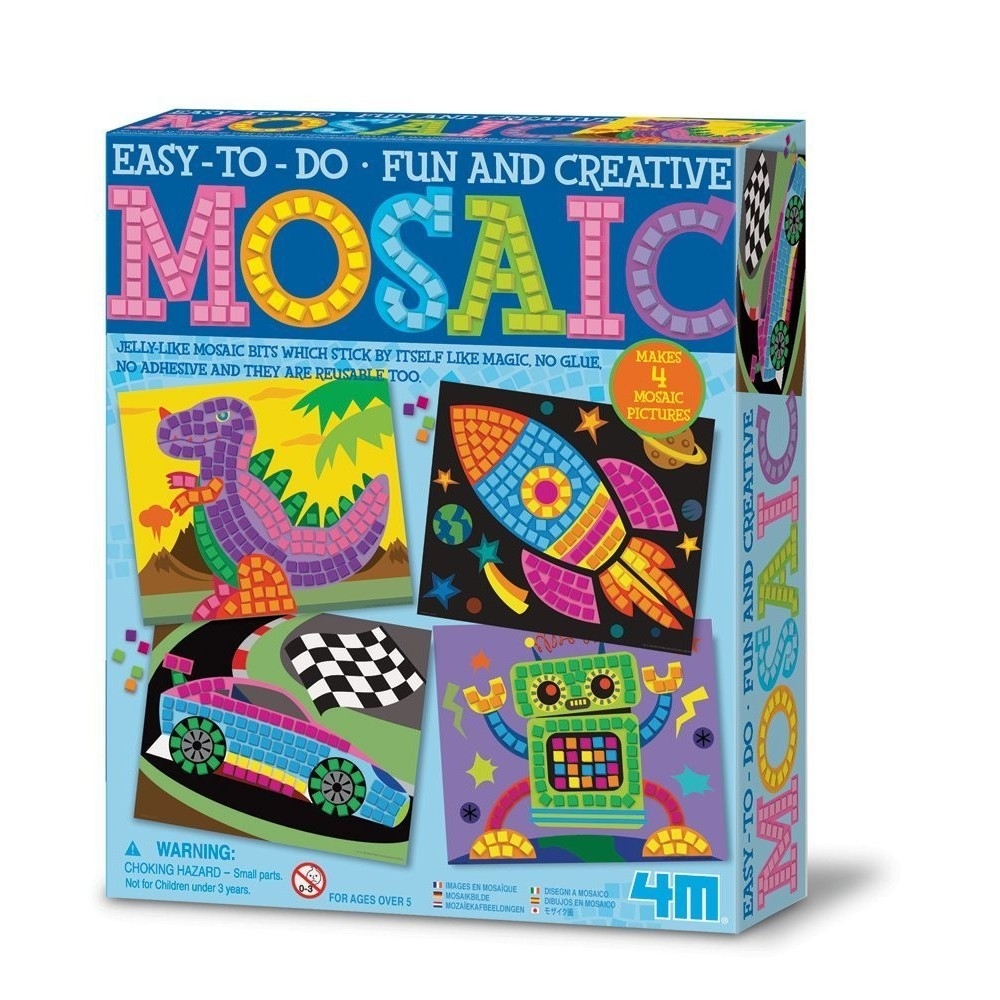 Mosaic - Dinosaur/Racer/Robot/Rocket