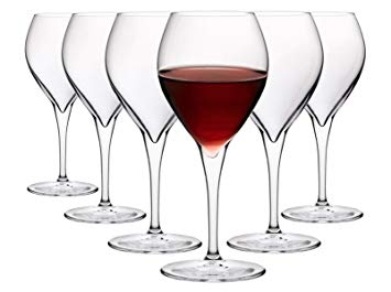 Set of 6 445ml Monte Carlo Red Wine Glasses