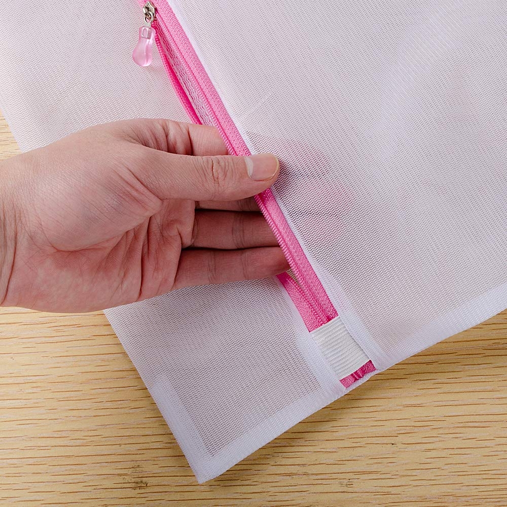 Set of 5 Mesh Laundry Wash & Travel Bags