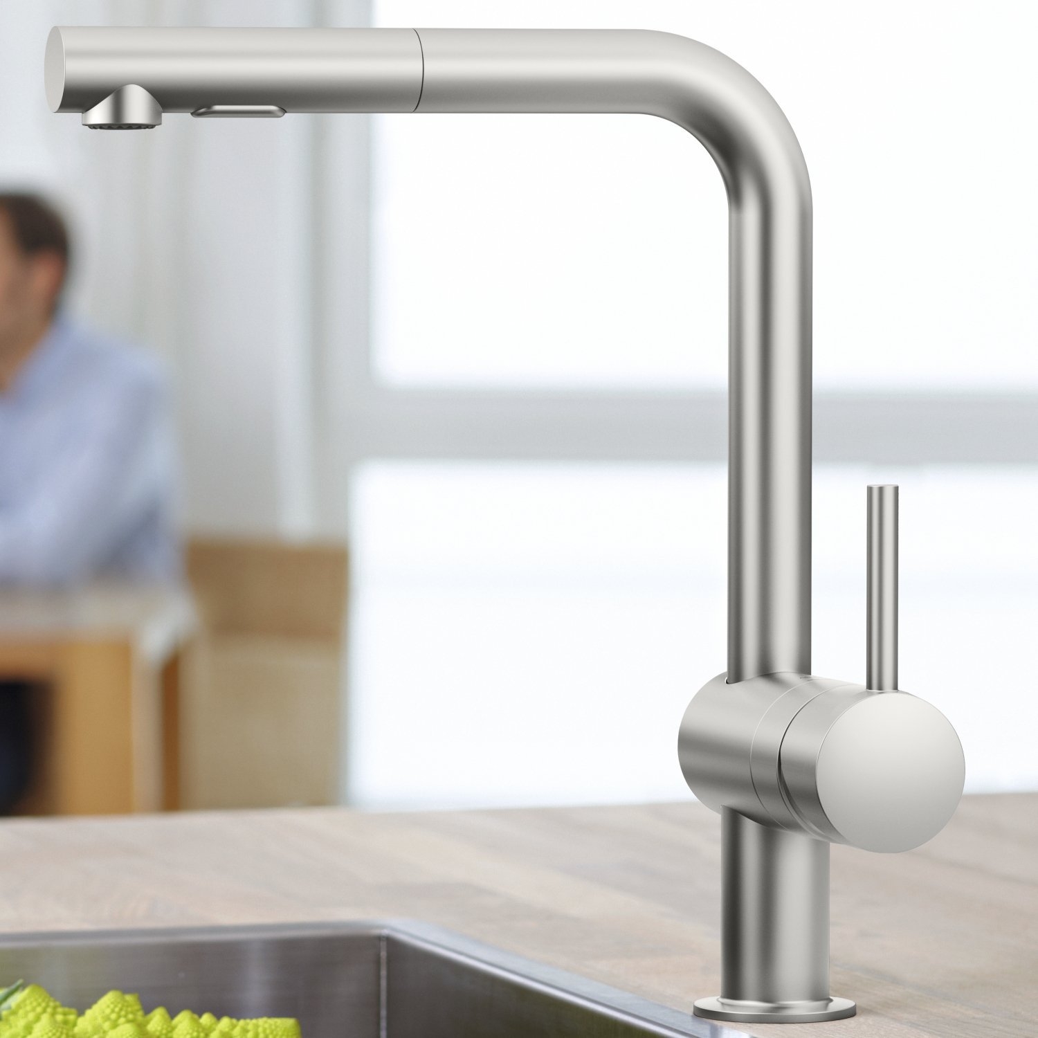 Minta Sink Mixer with EasyDock Shower Head