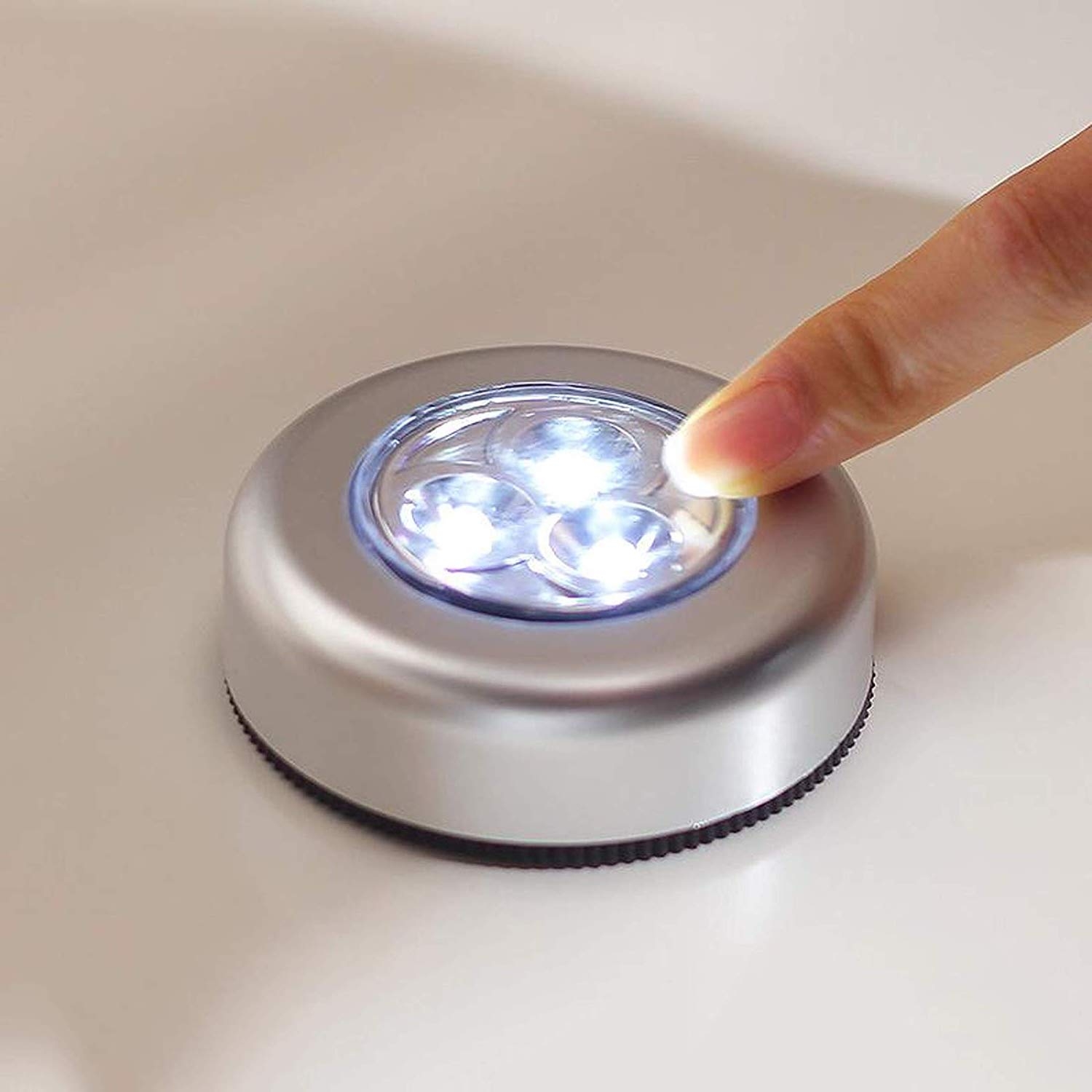 Pack of 3 Battery Operated Push Button Activated Lights