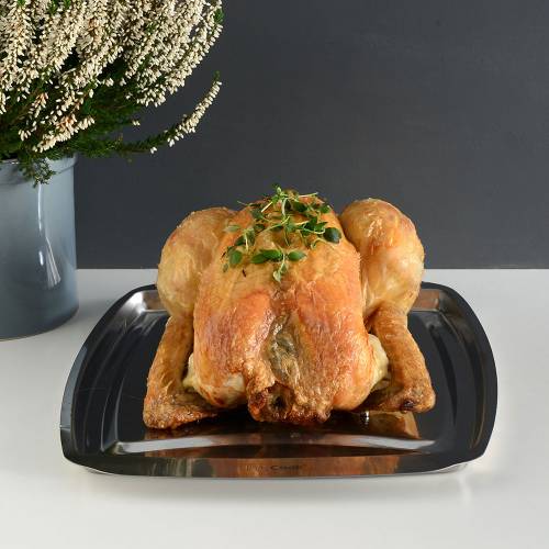 Stainless Steel Carving Tray with Spikes