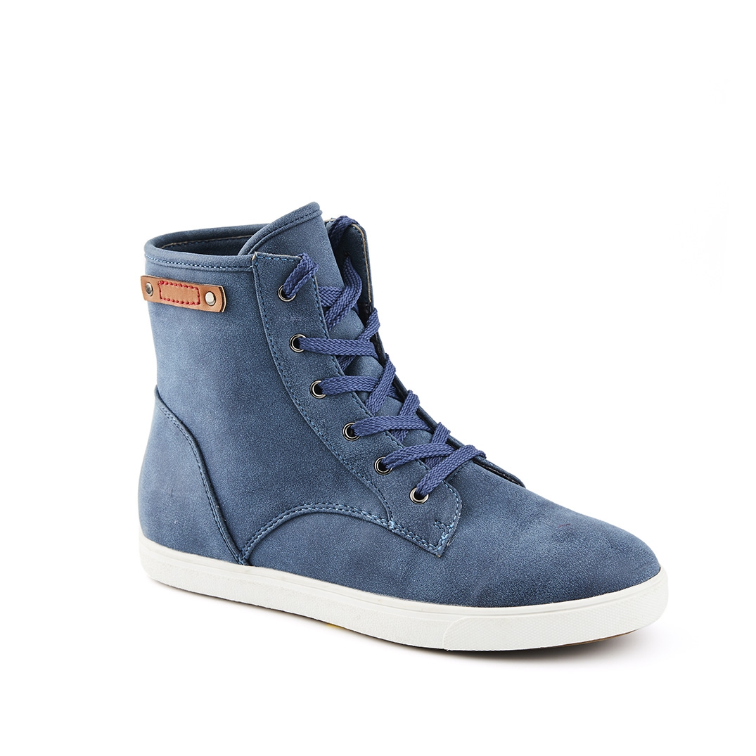 Ladies Lace Up Casual Ankle Boot