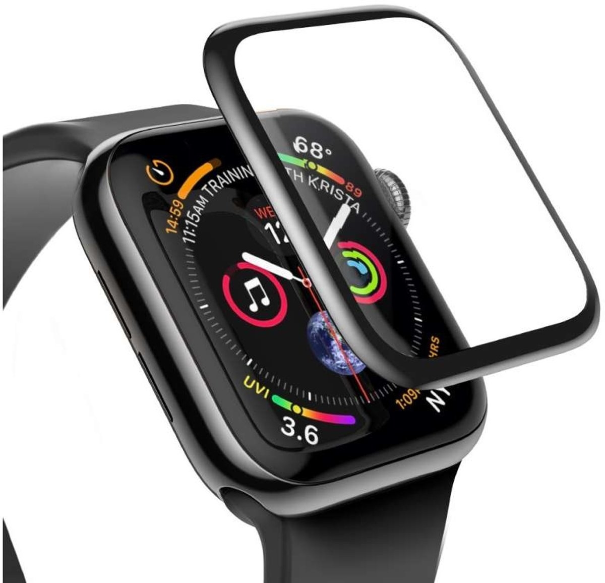 Full Screen Tempered Glass for Apple Watch Series 4 
