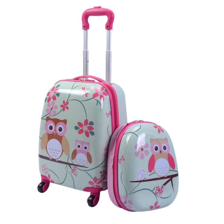 Kids 2 Piece Travel Case Set