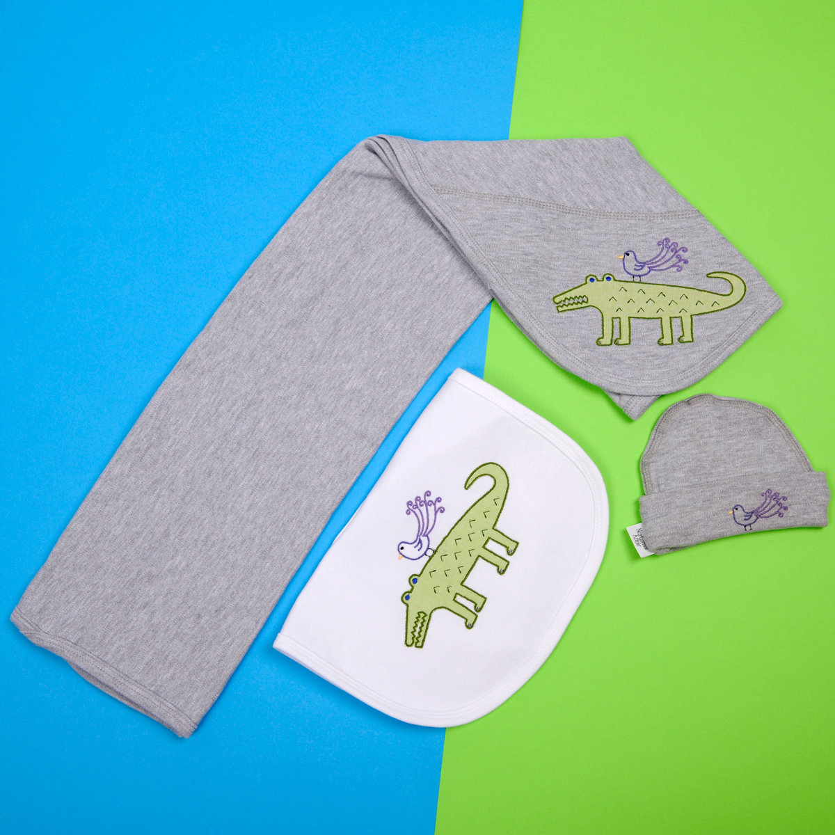 Crocodile Melange Set